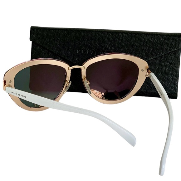 NEW Prive Revaux The Monet Polarized Pink Mirrored Sunglasses - Picture 9 of 15